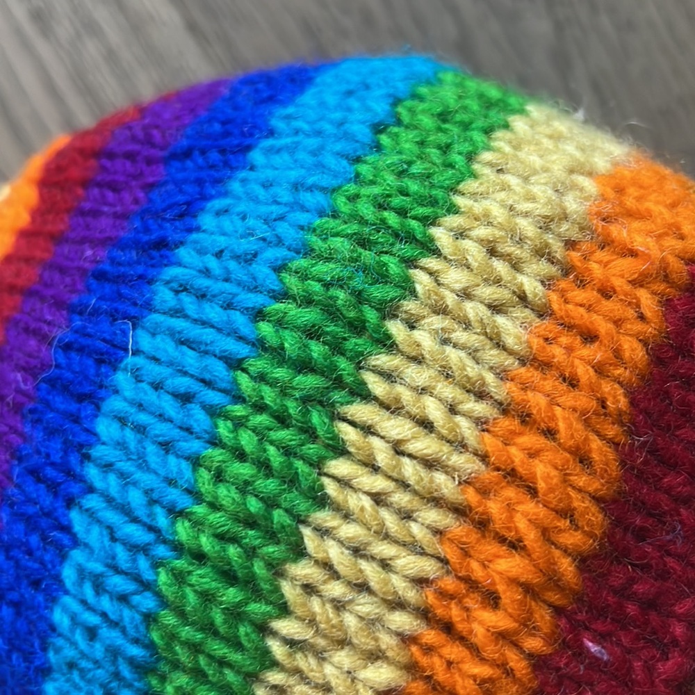 Hot Sale!!!Handmade Rainbow π hat - Picture 11 of 16